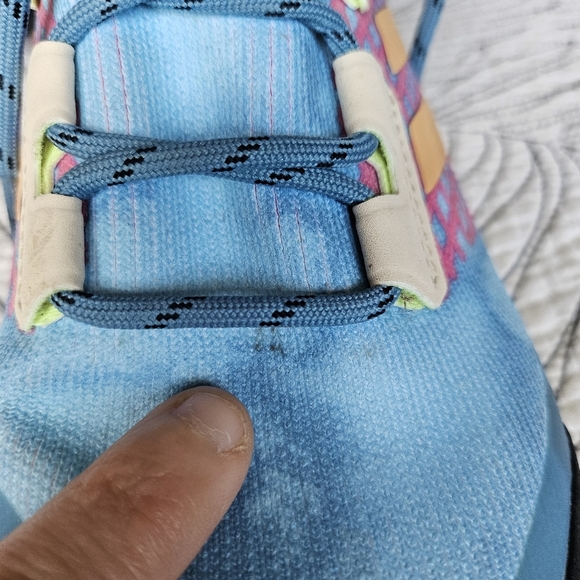 VGUC Adidas Terrex Free Hiker Prime Blue Hazy Sky Women 7.5 - Picture 11 of 16